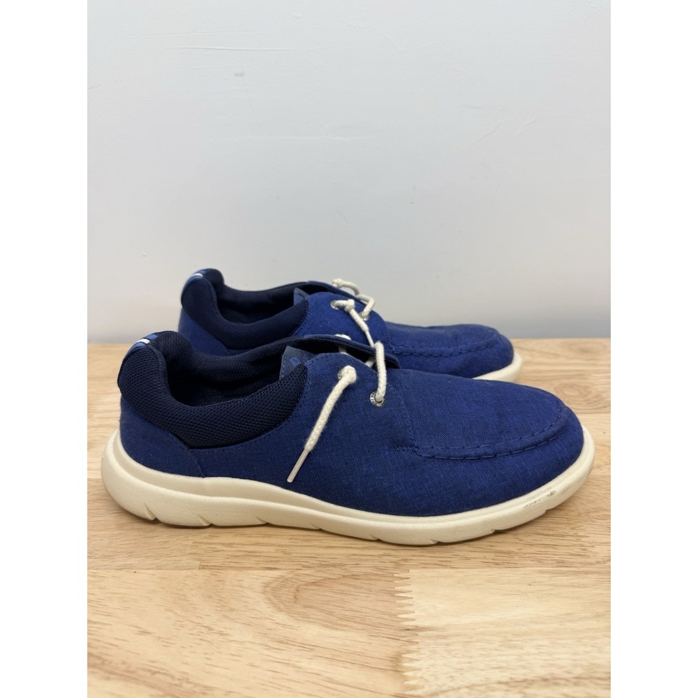 Sperry Men's Captain's MOC Moccasin Blue Chambray Size 10 US #29